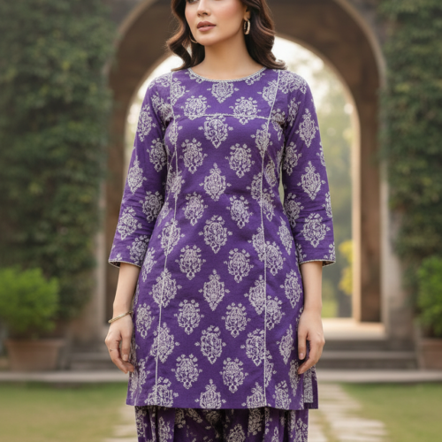 Premium Lawn 2 Piece Printed Suit – Unstitched Summer Lawn Collection for Ladies (Printed Qameez & Printed Dupatta)